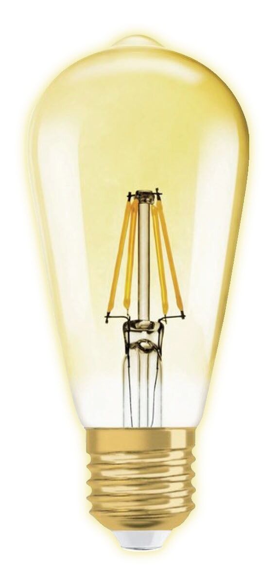 LEDOLET FLAMENT 6W 2700K ST64 LED AMPUL