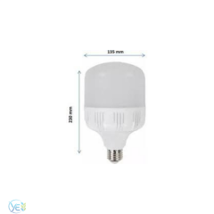 CİHAN 50W Büyük Boy 6000K Beyaz Işık E27 LED Tasarruflu Ampul