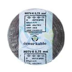 ÖZNUR KABLO 0,75 MM NYAF KABLO KAHVERENGİ