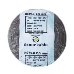 ÖZNUR KABLO 2.5 MM NYAF KABLO KAHVERENGİ