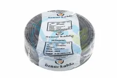 ÖZNUR KABLO 4 MM NYAF KABLO SİYAH