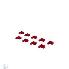 KSN KPFDEB-1861 BAYRAK TİP TAM İZOLELİ POLYAMİD KABLO UCU