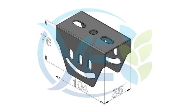 U Tipi Hareketli Tavan Tespit Elemanı