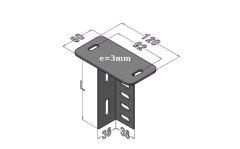 L Profil Tavan Tespit 120 mm