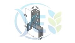 L Tipi Kanal Kavrama 100 mm