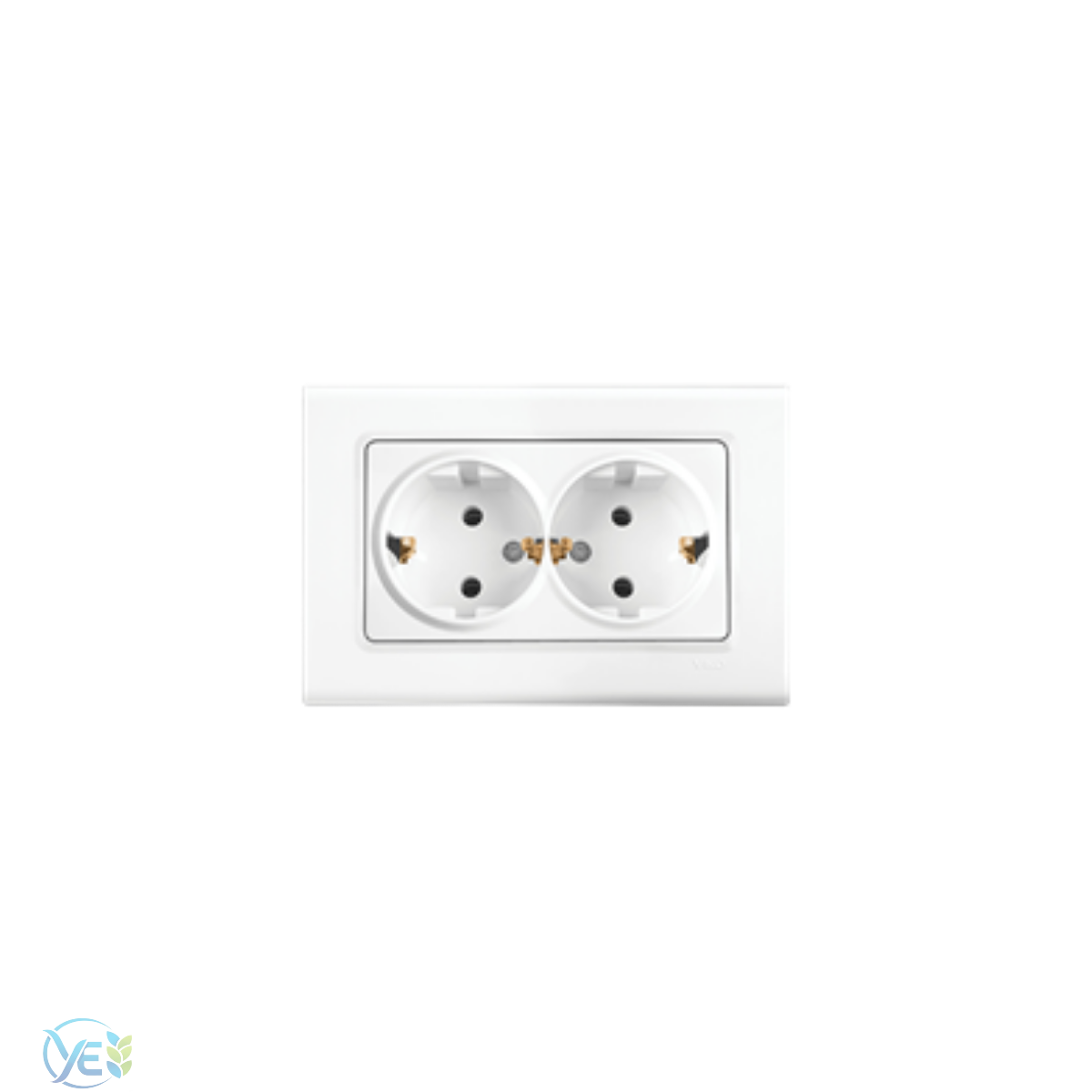 VİKO LİNNERA İKİLİ TOPRAKLI PRİZ (KOMPLE)