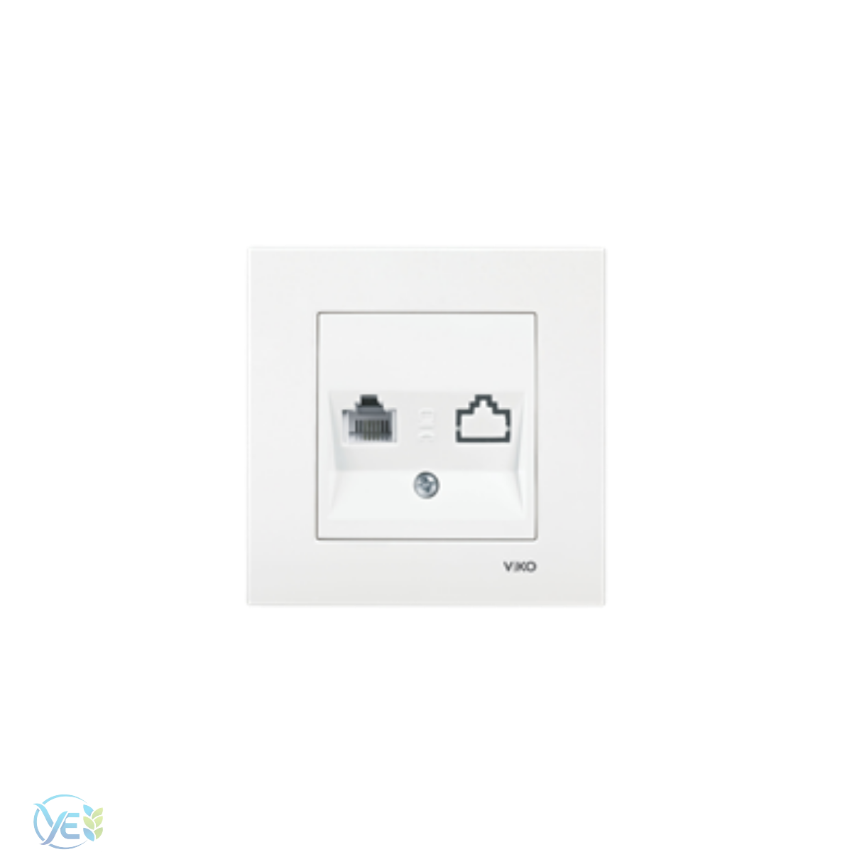 VİKO KARRE NÜMERİS TELEFON PRİZİ CAT3