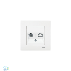 VİKO KARRE NÜMERİS TELEFON PRİZİ CAT3