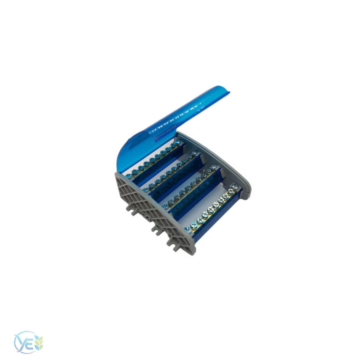 ÇETSAN 4 Kutup 10X15 Kesit 250A Dağıtıcı Ünite Alçak Model Ayak Geçmeli 2+13 Delikli