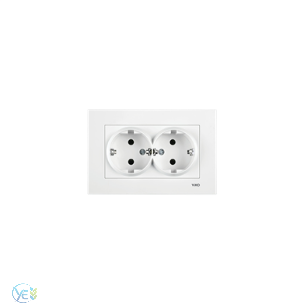 VİKO KARRE 2Lİ TOPRAKLI PRİZ