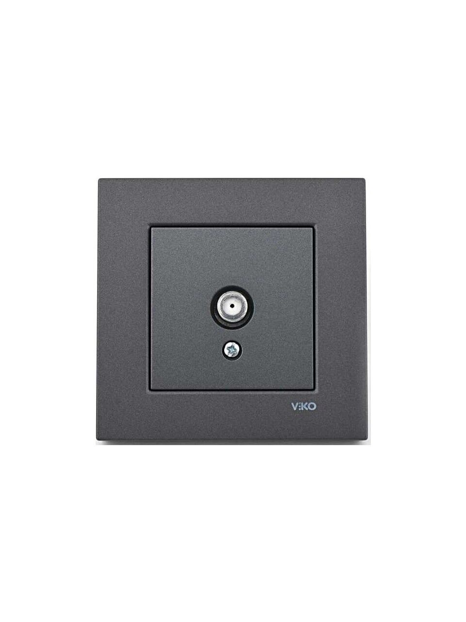 NOVELLA FÜME UYDU PRİZİ F KONNEKTÖRLÜ SONLU