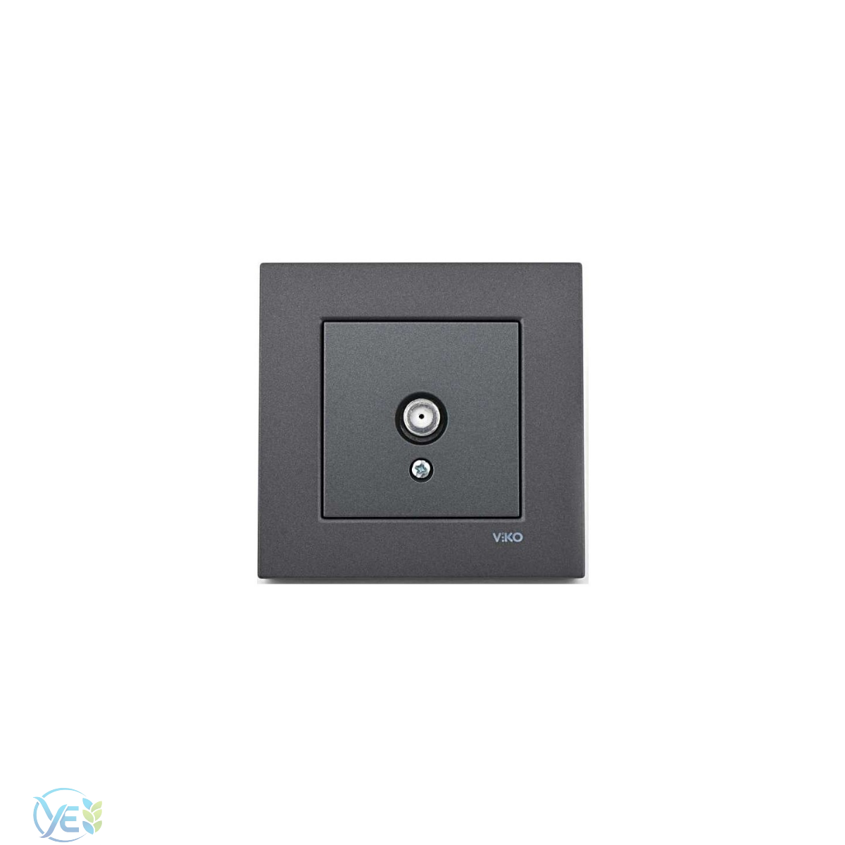 VİKO NOVELLA FÜME UYDU PRİZİ F KONNEKTÖRLÜ SONLU