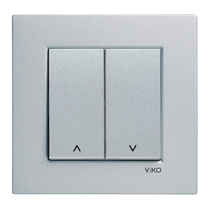 NOVELLA GÜMÜŞ JALUZİ KUMANDA ANAHTARI