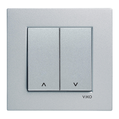 NOVELLA GÜMÜŞ JALUZİ KUMANDA ANAHTARI