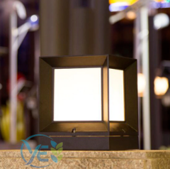 CATA CT 7022 Milan Bahçe Armatürü E27 Duy Siyah Kasa