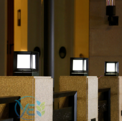 CATA CT 7022 Milan Bahçe Armatürü E27 Duy Siyah Kasa