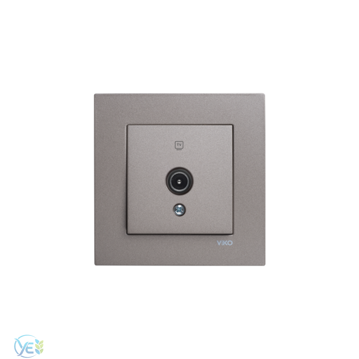 VİKO NOVELLA ANTRASİT TV PRİZİ SONLU