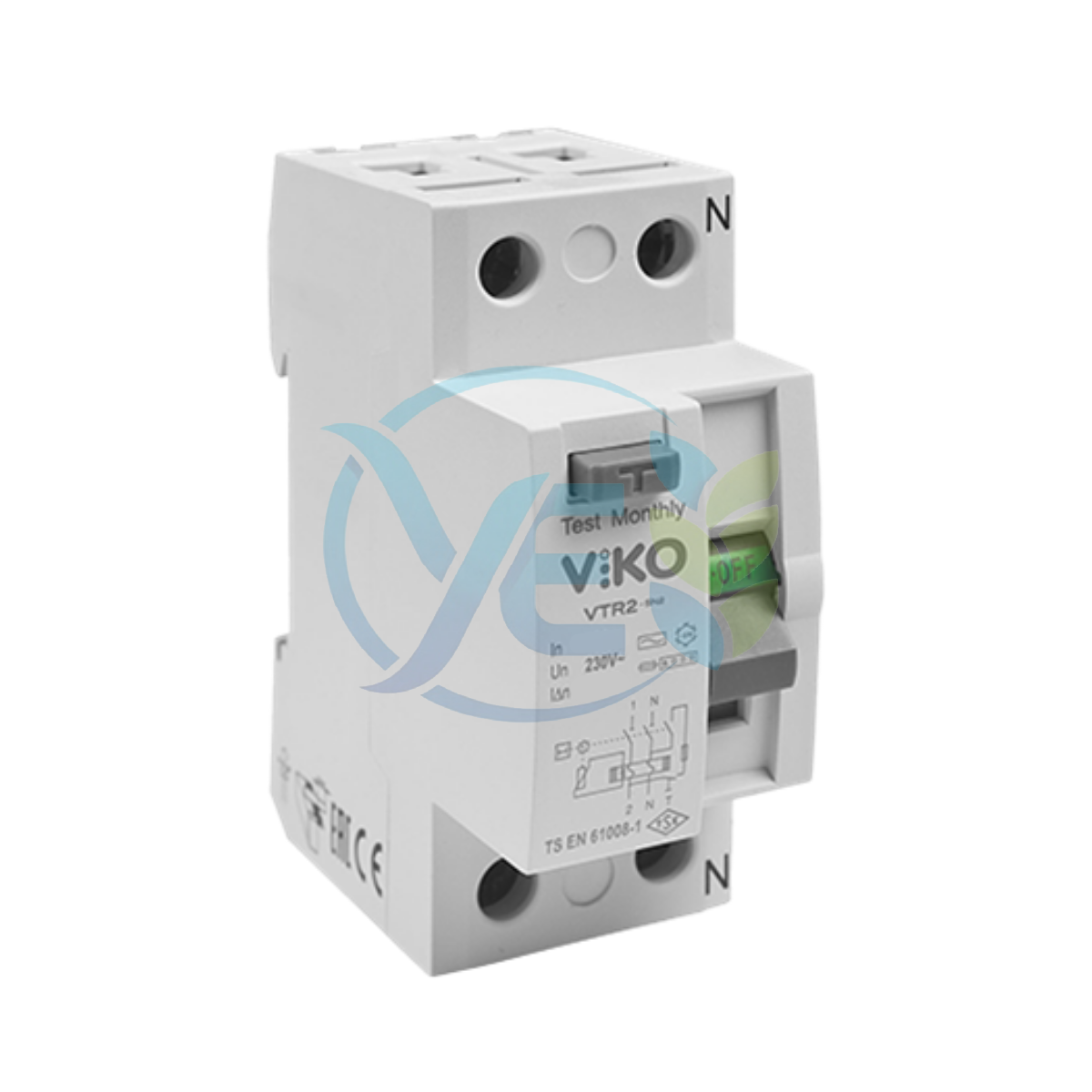 Viko Kaçak Akım Koruma Rölesi A Tipi 2P 40A 300mA