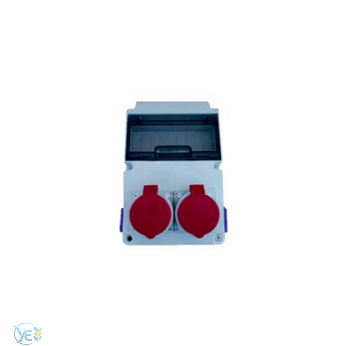 Konza KK216 2 Ad. IP44 5X16A Cee Ön + 2 Ad. 1X16A Yan Kombinasyon Kutusu