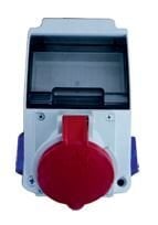 Konza 5x16A 1 Ad. Ön + 1x16A 2 Ad. Yan Kombinasyon Kutusu