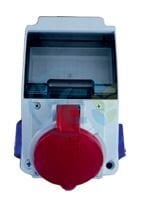 Konza KK1161 5x16A 1 Ad. Ön + 1x16A 2 Ad. Yan Kombinasyon Kutusu