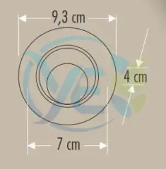 Cata CT-5204 Akik 7W Akik SMD LED Spot Armatür Günışığı