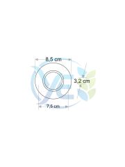 CATA CT-5090 Modern Dekoratif Spot Siyah Kasa