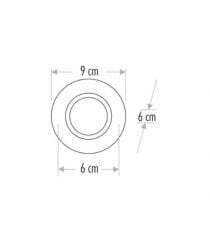 CATA CT-6646 Zambak Dekoratif Cam Spot