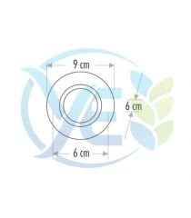 CATA CT-6646 Zambak Dekoratif Cam Spot