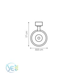ZMR 30W RAY SPOT ARMATÜRÜ SİYAH KASA