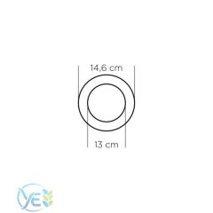 ZMR 9W SLIM SIVA ALTI YUVARLAK LED PANEL ARMATÜR