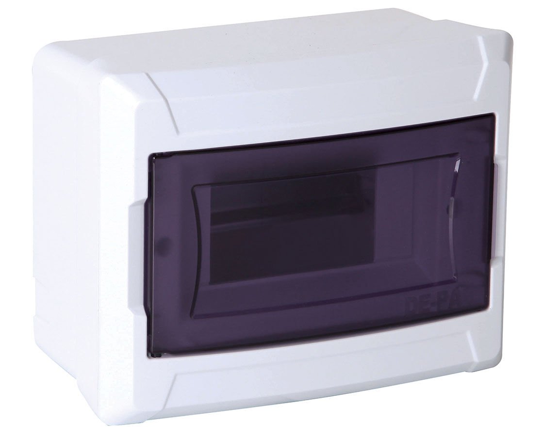 DE-PA 4'lü Dekoratif Sıva Üstü W Otomat Kutusu