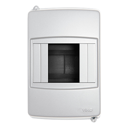 VİKO Sıva Üstü Sigorta Kutusu 3-4'lü Beyaz