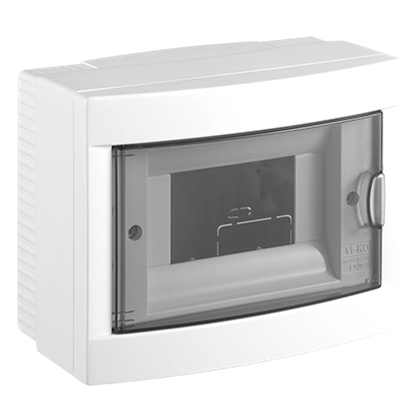 VİKO Sıva Üstü Sigorta Kutusu 6'lı Halojensiz