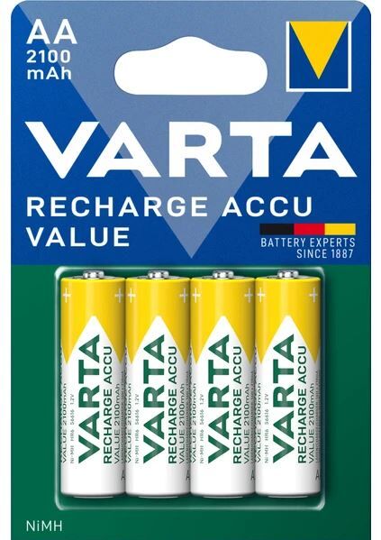 Varta 2100mAh AA Şarj Edilebilir 4'lü Pil