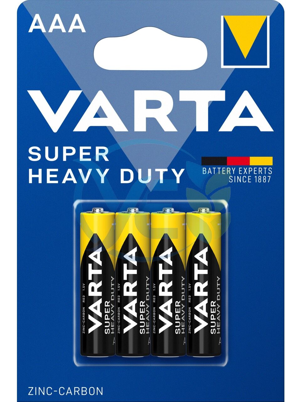 Varta Super Heavy Duty AAA Çinko Karbon Pil 4'lü Paket