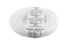 ÖZNUR 2X0,75 TTR KABLO BEYAZ