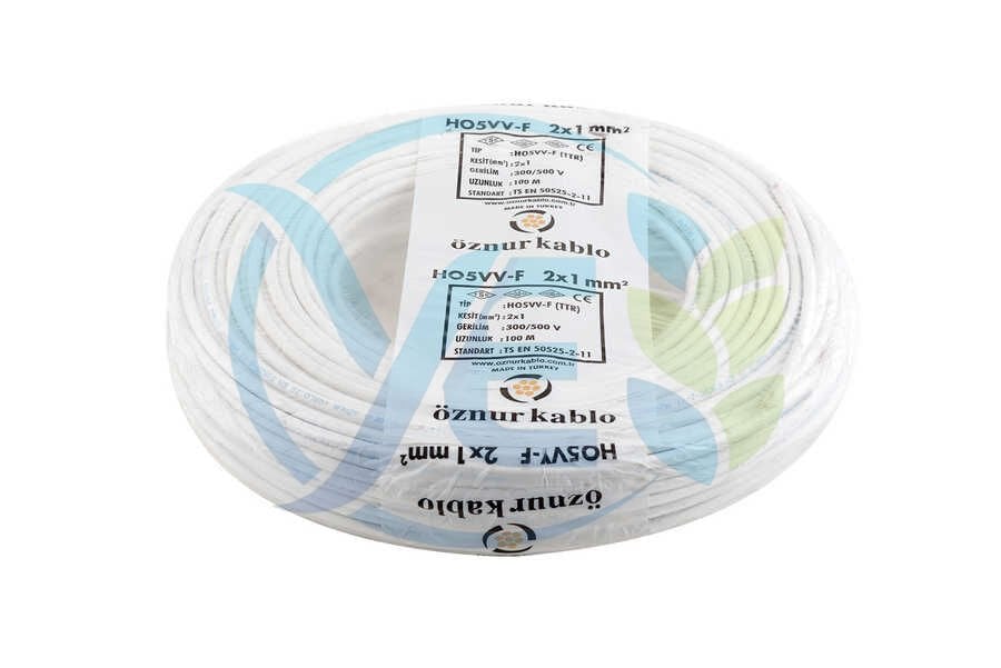 ÖZNUR 2X1 TTR KABLO BEYAZ