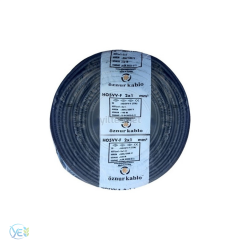 ÖZNUR 2X1 TTR KABLO SİYAH