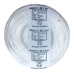 ÖZNUR 3x1 TTR KABLO BEYAZ