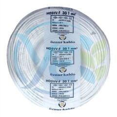 ÖZNUR 3x1 TTR KABLO BEYAZ