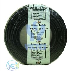 ÖZNUR 3X1 TTR KABLO SİYAH