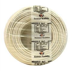 ÖZNUR 4X1 TTR KABLO BEYAZ