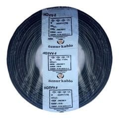 ÖZNUR 4X1 TTR KABLO SİYAH