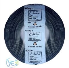 ÖZNUR 4X1 TTR KABLO SİYAH