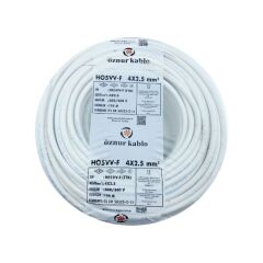 ÖZNUR 4X2.5 TTR KABLO BEYAZ