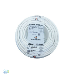 ÖZNUR 4X2.5 TTR KABLO BEYAZ