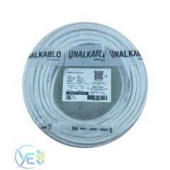 ÜNAL 2x1 TTR KABLO BEYAZ