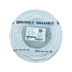 ÜNAL 2x2.5 TTR KABLO BEYAZ