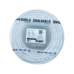 ÜNAL 3x0,75 TTR KABLO BEYAZ